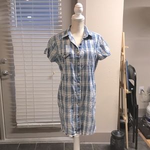 Vintage Northwest Blue Dress Sz L